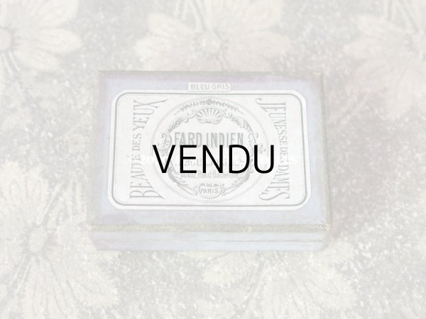 画像2: アンティーク アイシャドーのボックス FAUD INDIEN - A.BOURJOIS & Cie PARIS - (2)