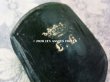 画像4: 19世紀 アンティーク ベルベット製 ジュエリーボックス 王冠の紋章入り ブローチ用 (4)