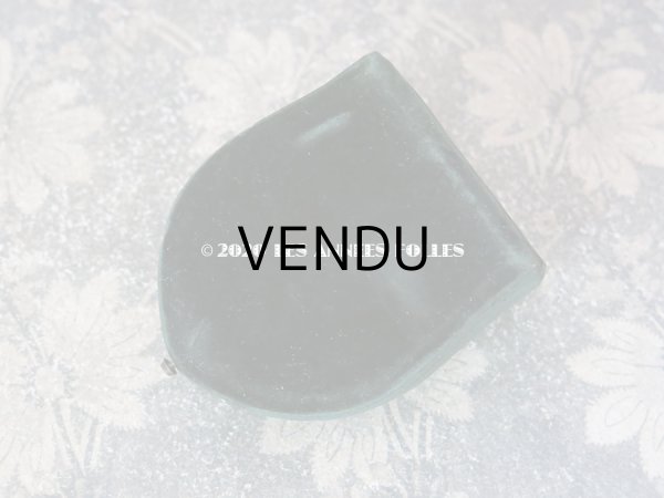 画像14: 19世紀 アンティーク ベルベット製 ジュエリーボックス 王冠の紋章入り ブローチ用 (14)