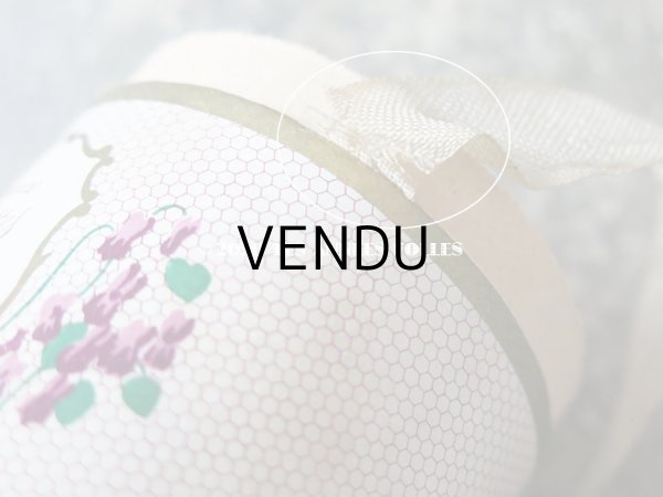 画像7: アンティーク 菫の小さなパフュームボックス&ボトル  ESSENCE VIOLETTES DE TOULOUSE - BERDOUES FRANCE - (7)