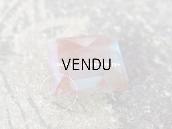 画像6: アンティーク サフィレットのルース スクエア 15mm (6)