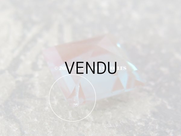 画像3: アンティーク サフィレットのルース スクエア 15mm (3)