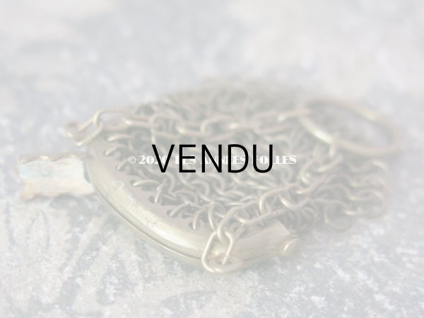 画像7: 1900年代 アンティーク ドール用 メタルメッシュのコインケース  (7)