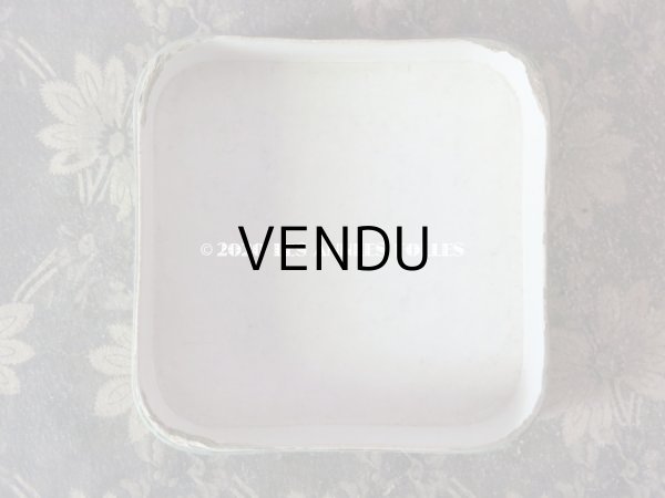 画像7: 19世紀末 アンティーク シルク製 チョコレートのお菓子箱 グレイッシュブルー (7)