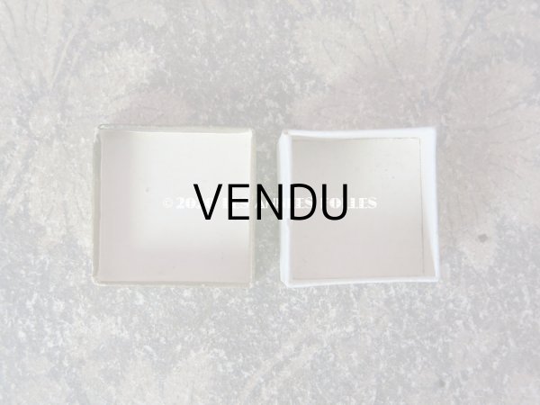 画像3: 1900年代 アンティーク 小さなジュエリーボックス ゴールドの縁取り (3)