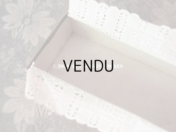 画像10: アンティーク 薔薇のソープボックス レースペーパー付き SAVON ROSE DE MAI - VIBERT FRERES PARIS - (10)