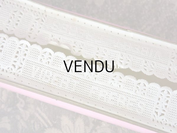 画像9: アンティーク 薔薇のソープボックス レースペーパー付き SAVON ROSE DE MAI - VIBERT FRERES PARIS - (9)