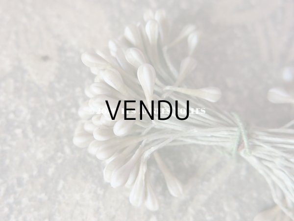 画像6: アンティーク ペップ 布花用 花芯 マーブル カーキ (6)