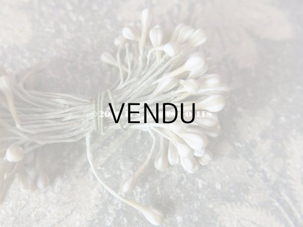 画像4: アンティーク ペップ 布花用 花芯 マーブル カーキ (4)