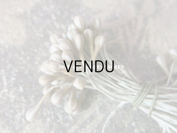 画像3: アンティーク ペップ 布花用 花芯 マーブル カーキ (3)