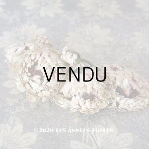 画像: 1900年代 アンティーク 布花