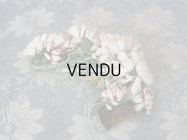 画像9: 1900年代 アンティーク 布花 (9)