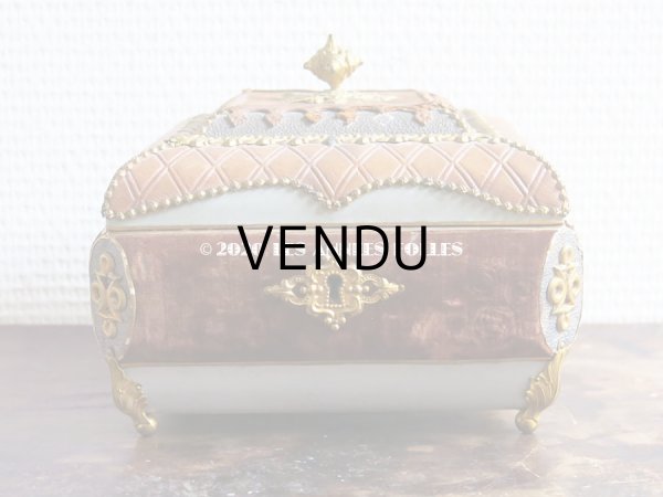 画像10: 19世紀 アンティーク ナポレオン3世時代 お菓子箱 チョコレートボックス 木箱  (10)