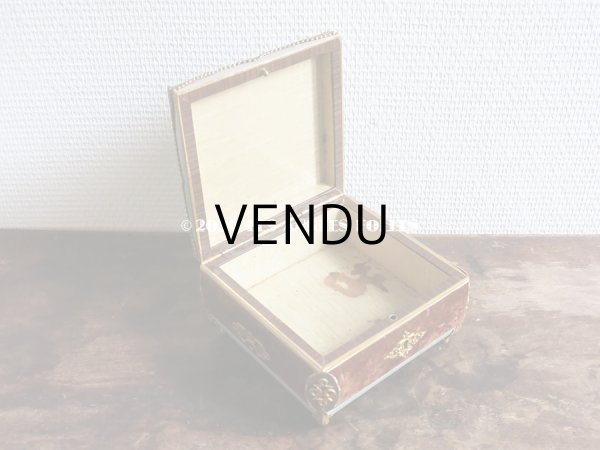 画像7: 19世紀 アンティーク ナポレオン3世時代 お菓子箱 チョコレートボックス 木箱  (7)