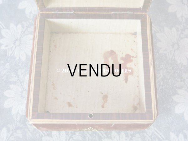 画像9: 19世紀 アンティーク ナポレオン3世時代 お菓子箱 チョコレートボックス 木箱  (9)