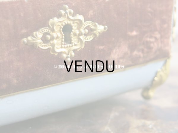 画像17: 19世紀 アンティーク ナポレオン3世時代 お菓子箱 チョコレートボックス 木箱  (17)