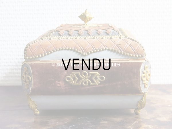 画像11: 19世紀 アンティーク ナポレオン3世時代 お菓子箱 チョコレートボックス 木箱  (11)