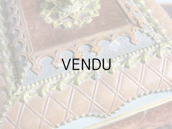 画像15: 19世紀 アンティーク ナポレオン3世時代 お菓子箱 チョコレートボックス 木箱  (15)