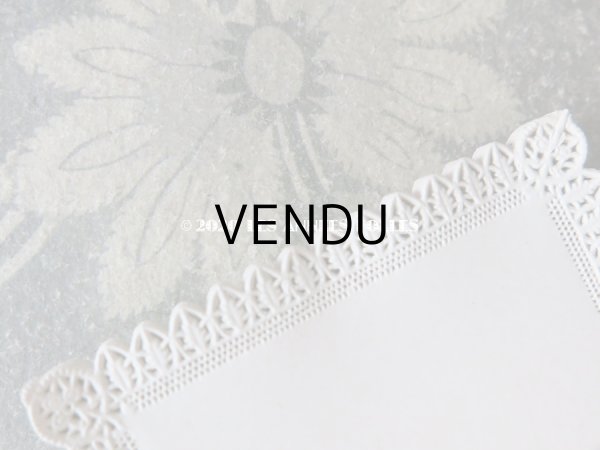 画像7: 未使用 1870年代 アンティーク　カニヴェ用カード 13枚のセット レースの透かし柄 (7)