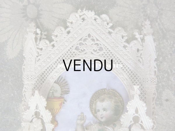 画像6: 19世紀 アンティーク 立体 カニヴェ 幼いキリスト (6)