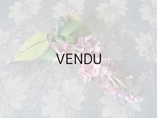 画像4: アンティーク ライラックの布花   (4)