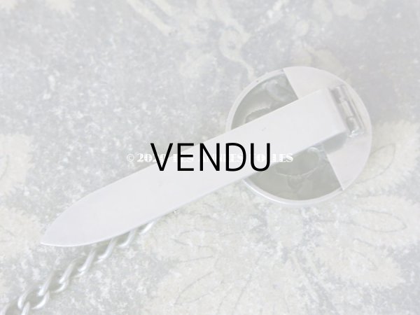 画像3: 1900年代 アンティーク  菫のシャトレーヌ シルバー製 (3)