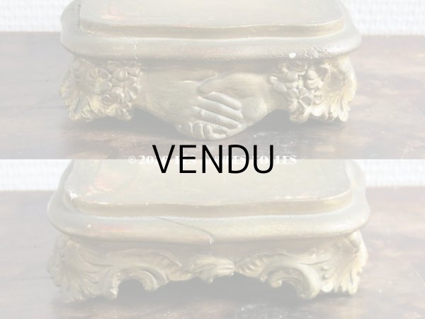 画像7: 19世紀末 アンティーク マリアージュの台座  (7)