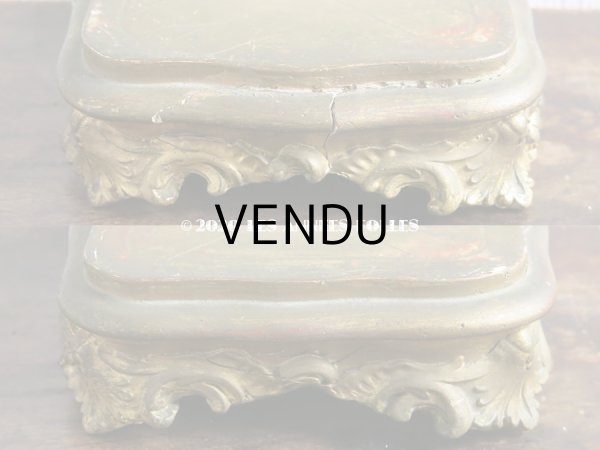 画像8: 19世紀末 アンティーク マリアージュの台座  (8)