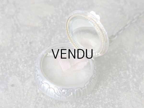 画像6: 1900年代 アンティーク  菫のシャトレーヌ シルバー製 (6)