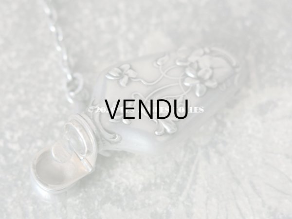 画像17: 1900年代 アンティーク  菫のシャトレーヌ シルバー製 (17)