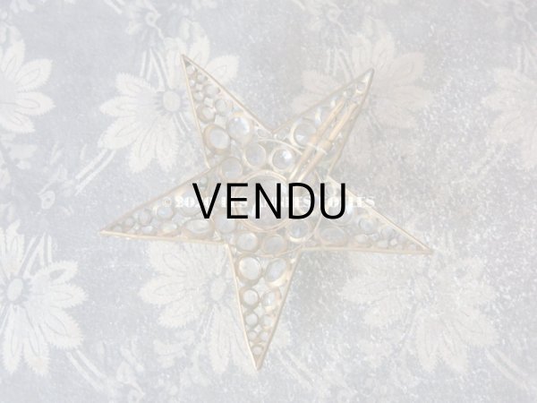 画像3: 19世紀 アンティーク 教会の装飾 星のモチーフ キャンドルシェード (3)