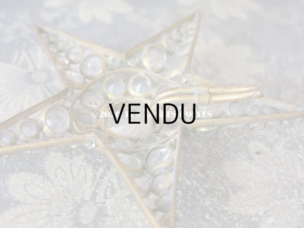 画像4: 19世紀 アンティーク 教会の装飾 星のモチーフ キャンドルシェード (4)