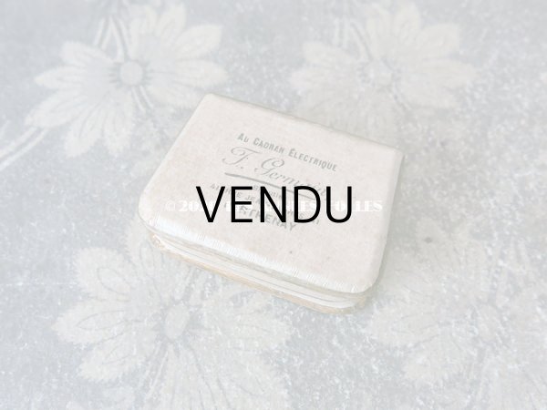 画像4: アンティーク 結婚指輪用 小さなジュエリーボックス マリッジリング (4)