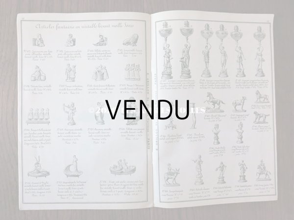 画像7: 1908年 アンティーク オルフェーブルリー(金銀細工師)のカタログ 　- E.GRILLOU - (7)