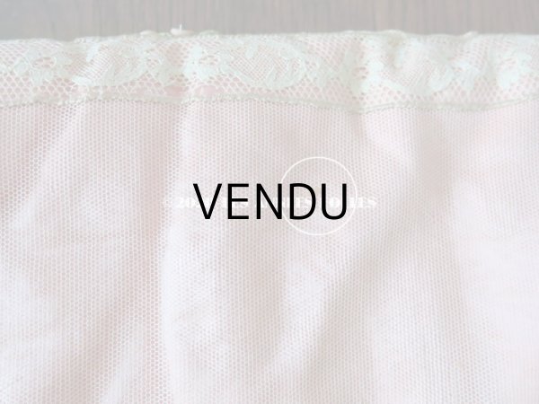 画像13: アンティーク ロココトリム付き ハンキーケース　ポシェット ピンク (13)