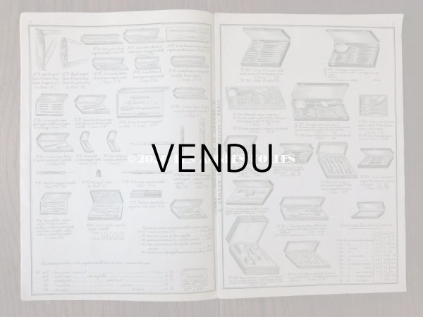 画像4: 1908年 アンティーク オルフェーブルリー(金銀細工師)のカタログ 　- E.GRILLOU - (4)
