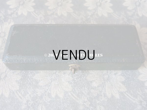 画像3: 19世紀末 アンティーク レタリングセット 4つ葉のクローバー ペン軸 & シーリングスタンプ ＆レターオープナー・ブックマーク (3)