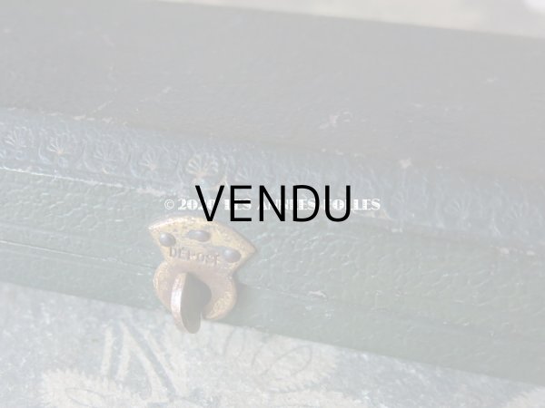 画像4: 19世紀末 アンティーク レタリングセット 4つ葉のクローバー ペン軸 & シーリングスタンプ ＆レターオープナー・ブックマーク (4)