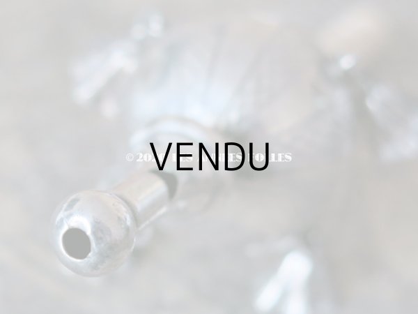 画像14: 19世紀 ナポレオン3世時代 アンティーク ラトル モノグラム入り シルバー製  (14)