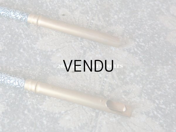 画像12: 19世紀末 アンティーク レタリングセット 4つ葉のクローバー ペン軸 & シーリングスタンプ ＆レターオープナー・ブックマーク (12)