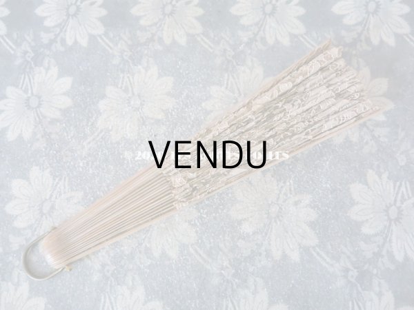 画像20: 19世紀　アンティーク ファン ポワン・ド・ローズ   【ポワン・ド・ローズ】【ポワン・ド・ガーズ】 (20)