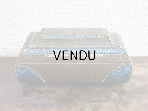 画像3: 19世紀 アンティーク ナポレオン3世時代 お菓子箱 チョコレートボックス 木箱  (3)