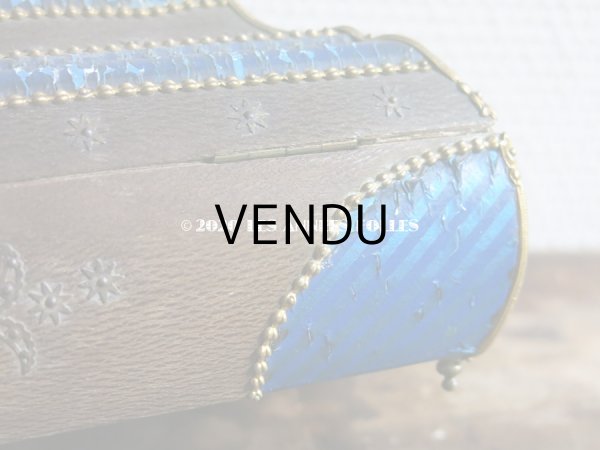 画像10: 19世紀 アンティーク ナポレオン3世時代 お菓子箱 チョコレートボックス 木箱  (10)