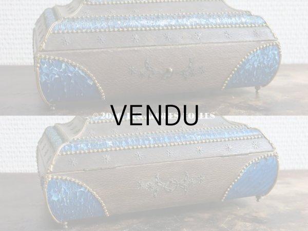 画像13: 19世紀 アンティーク ナポレオン3世時代 お菓子箱 チョコレートボックス 木箱  (13)