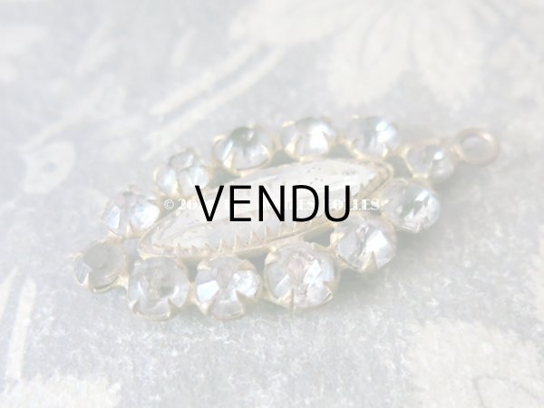 画像4: 19世紀 アンティーク 教会の装飾 カットガラスのモチーフ ナベット (4)