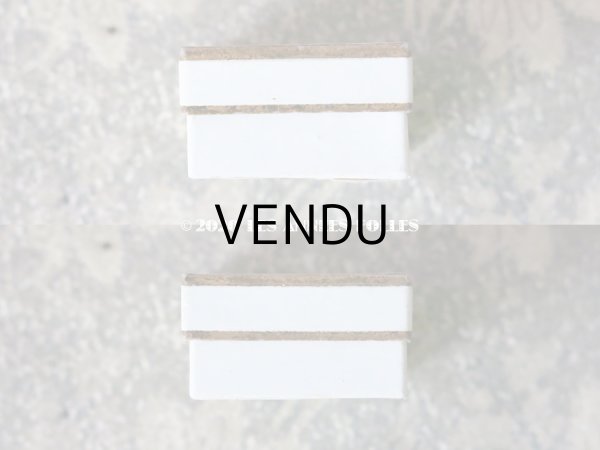 画像6: 1900年代 アンティーク 小さなジュエリーボックス ホワイト＆ゴールド (6)