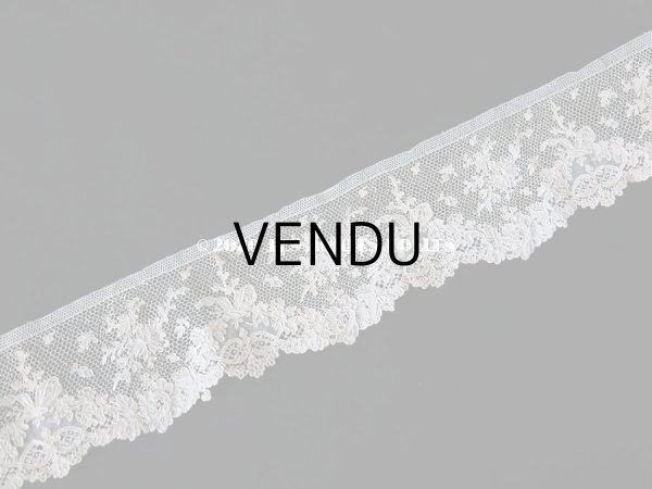 画像4: 19世紀 アンティーク ニードルレース アルジャンタン 【 ポワン・ダルジャンタン 】 71cm (4)