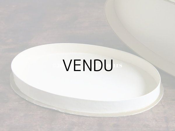 画像11: 1920年代 アンティーク チョコレートボックス 18世紀の貴婦人のブドワールドール付き お菓子箱 (11)