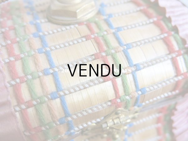 画像19: 19世紀 アンティーク ナポレオン3世時代 お菓子箱 ハンドル付き 花模様のレースペーパー チョコレートボックス 木箱  (19)