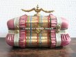 画像8: 19世紀 アンティーク ナポレオン3世時代 お菓子箱 ハンドル付き 花模様のレースペーパー チョコレートボックス 木箱  (8)